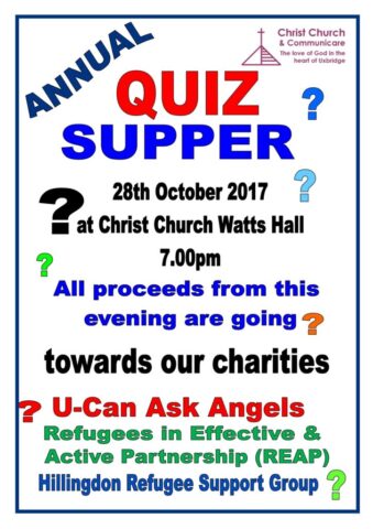 Quiz Supper Poster Oct 2017